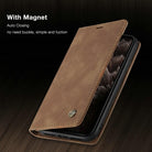 Luxury Magnetic Flip Wallet Case for iPhone 7, 8, X, 11, 12, 13-Everyone's Marketplace