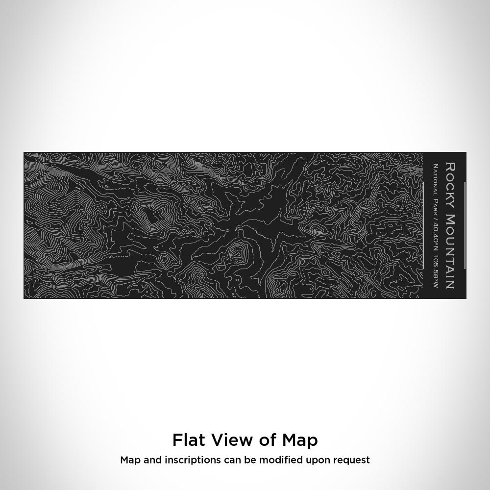 Rocky Mountain National Park - Colorado Map Insulated Cup in Matte-Everyone's Marketplace