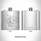 West Bend - Wisconsin Map Hip Flask-Everyone's Marketplace