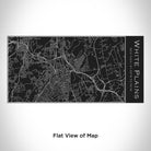 White Plains - New York Engraved Map Insulated Bottle in Matte Black-Everyone's Marketplace