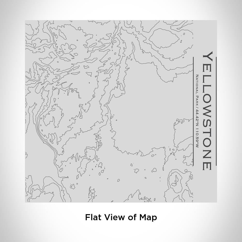 Yellowstone National Park - Wyoming Map Tumbler-Everyone's Marketplace