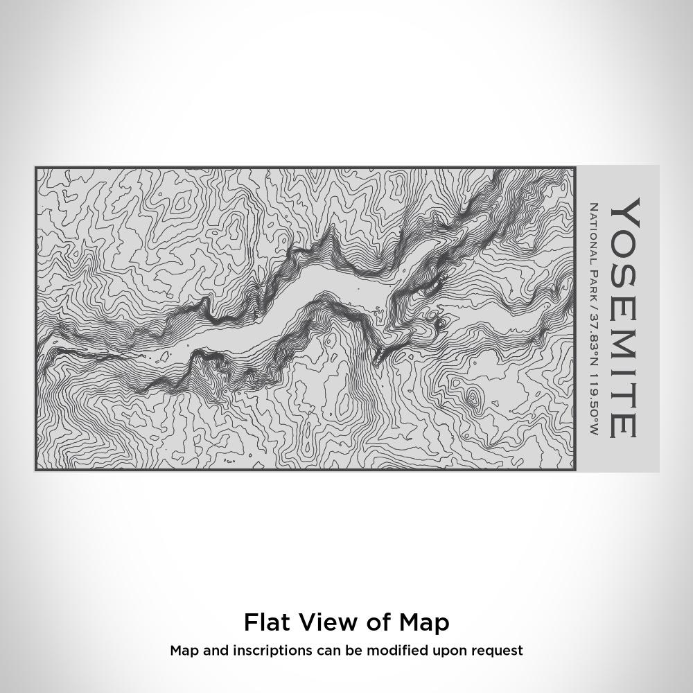 Yosemite National Park - California Map Insulated Bottle-Everyone's Marketplace
